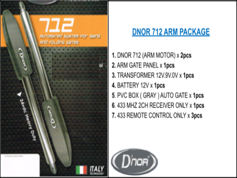 D NOR 712 ARM ( E3 / K6 ) A/G PACKAGE