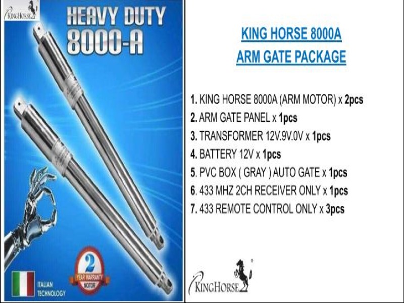 KING HORSE 8000A ( E3 / K6 + SS 4CH ) PACKAGE
