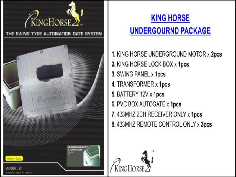 KING HORSE UNDERGROUND A/G PACKAGE