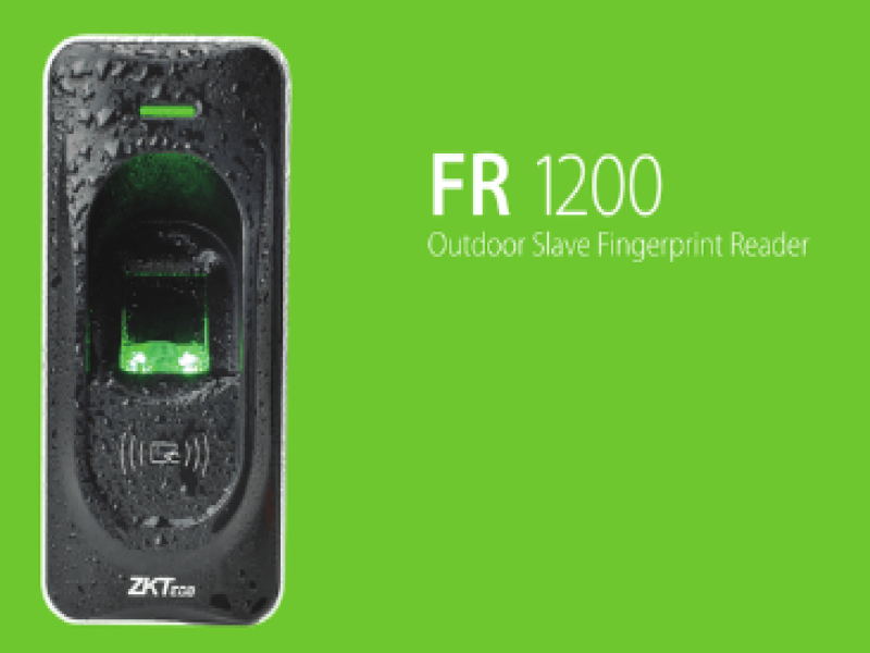 ZK TECO ZK-FR1200 FINGLE READER ONLY (NO CARD SUPPORT)